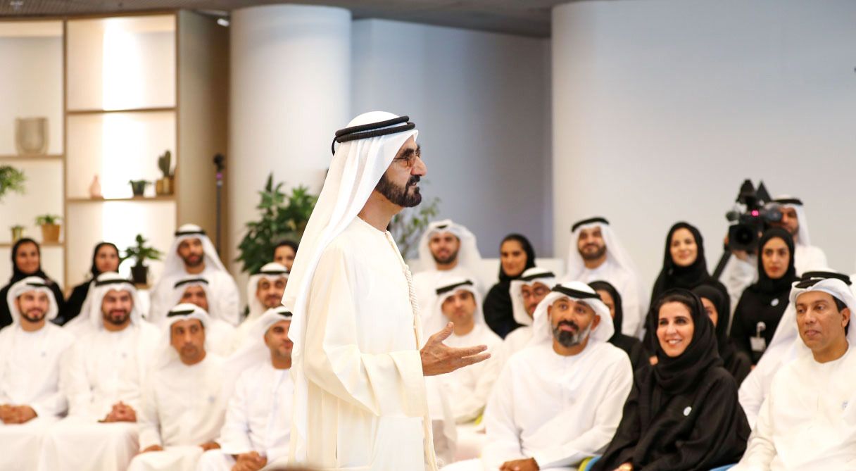محمد بن راشد: نفخر بأننا دولة شابة قامت على أفكار شابة