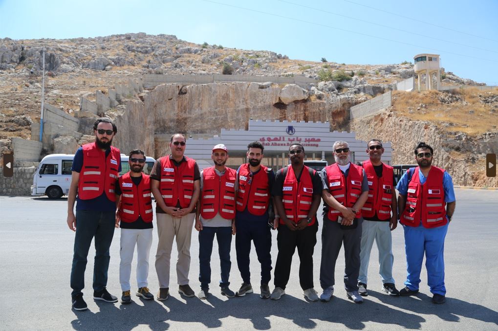 الهلال الأحمر القطري ينفذ مشروع "سواعد الشفاء 1" الطبي للنازحين في الشمال السوري