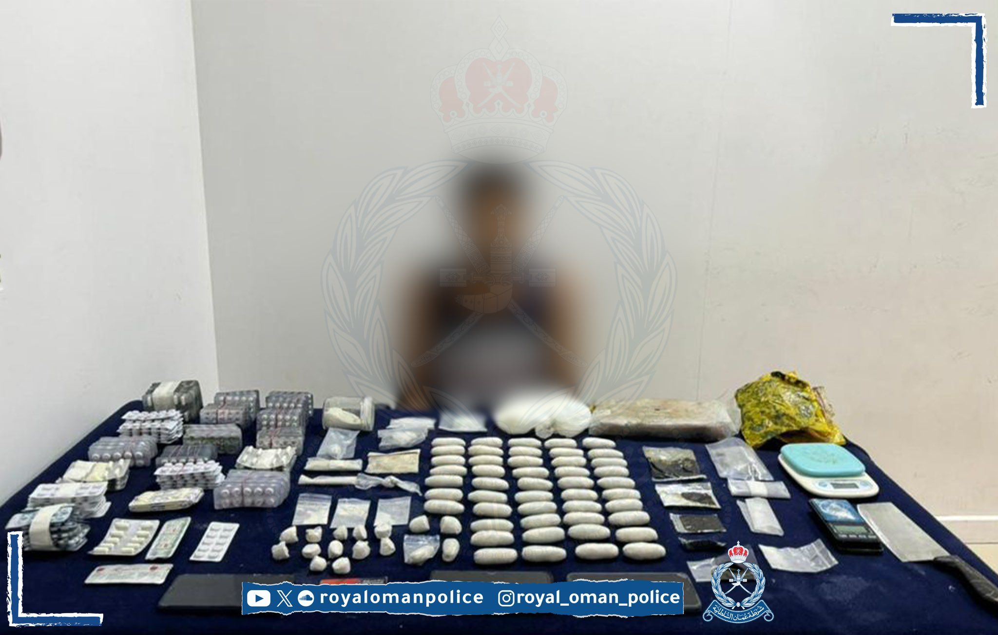 القبض على متهميّن بحوزتهما كميات من المواد المخدرة