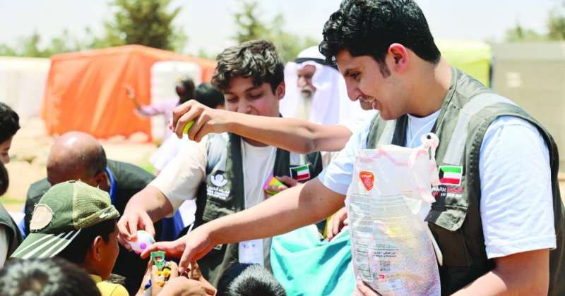 تعاون بين «نماء» و«واعد» لإغاثة السوريين والفلسطينيين بالأردن