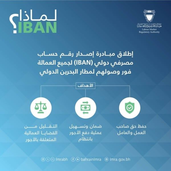 «سوق العمل» تبدأ بإصدار رقم حساب مصرفي دولي «IBAN» لكل عامل وافد إلى المملكة