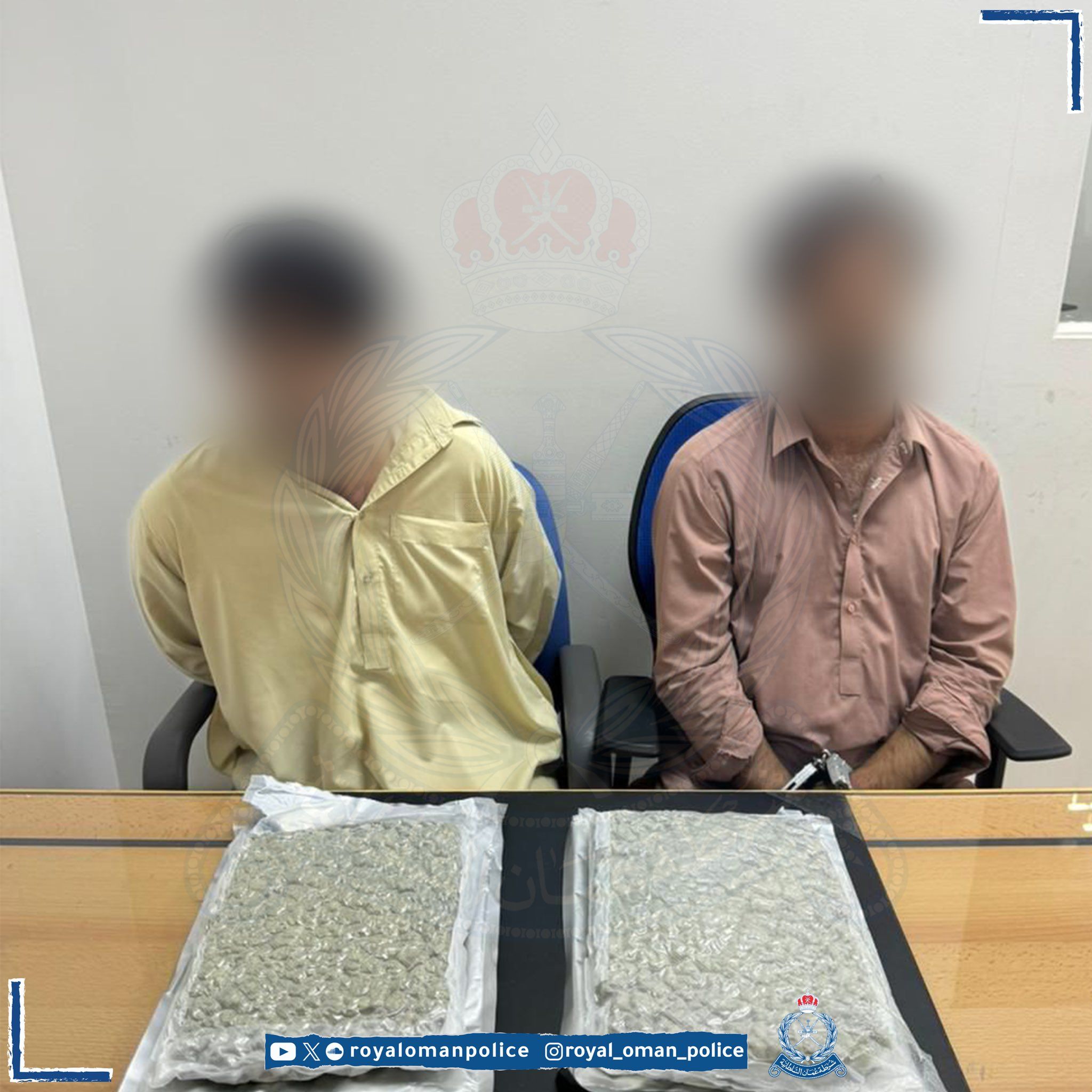 القبض على متهميّن لحيازتهما كميات من مخدر الماريجوانا