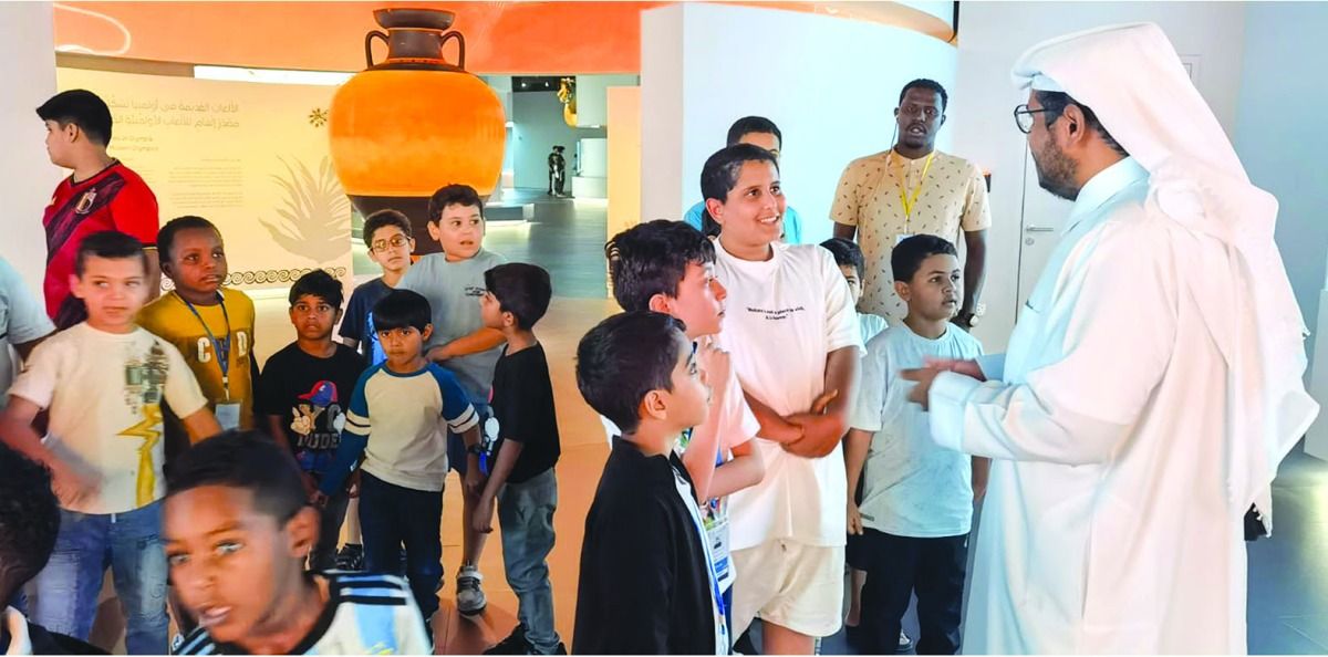 برعاية SEASHORE.. صيفي الخور ينظم زيارة لمتحف قطر الأولمبي