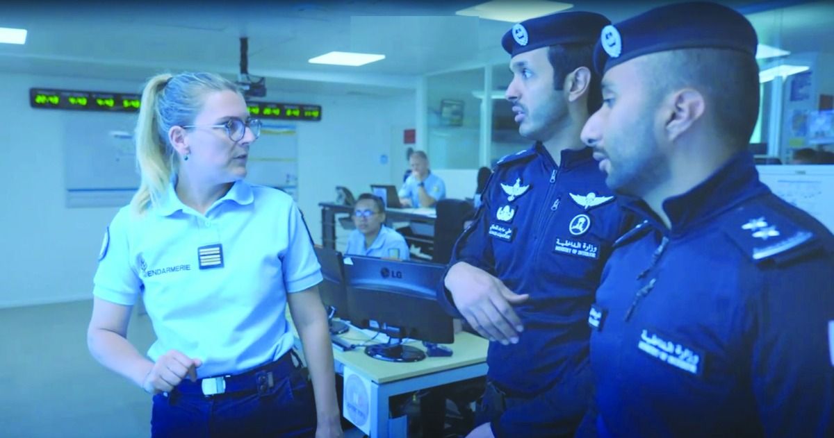 القوات الأمنية القطرية تشارك في غرفة عمليات تأمين أولمبياد باريس