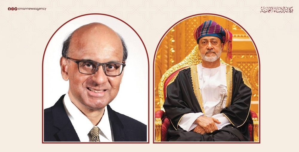 جلالةُ السُّلطان يهنئ الرئيس السنغافوري بالعيد الوطني لبلاده