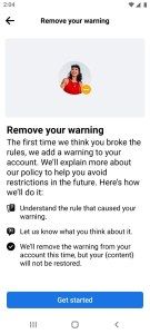 أخيرًا.. فيسبوك سيحذر من المحتوى المخالف قبل فرض العقوبات