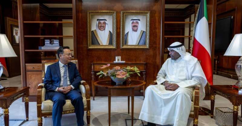 وزير الخارجية يستعرض مع سفير الصين العلاقات بين البلدين