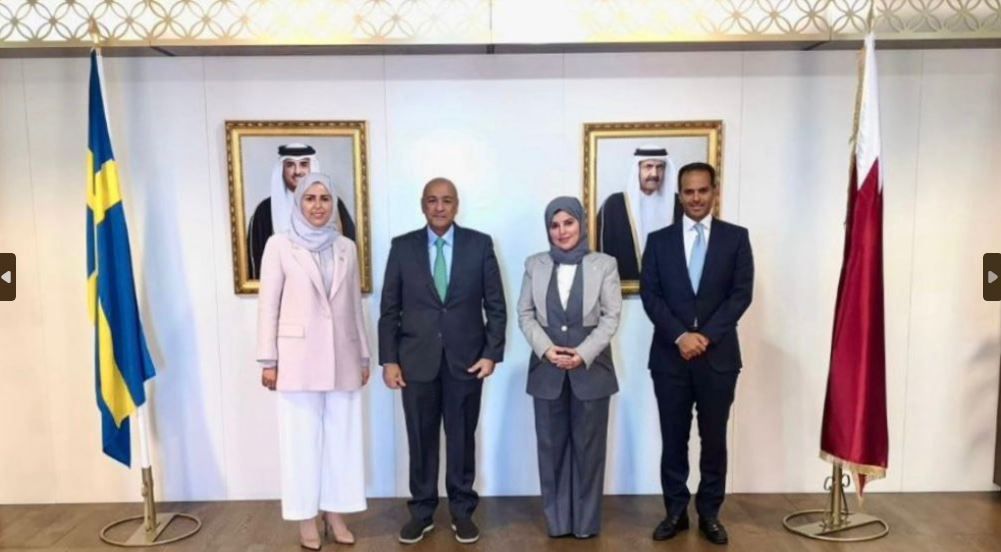 سفير دولة قطر تشارك في اجتماع الأمين العام لمجلس التعاون مع سفراء وممثلي دول المجلس لدى السويد