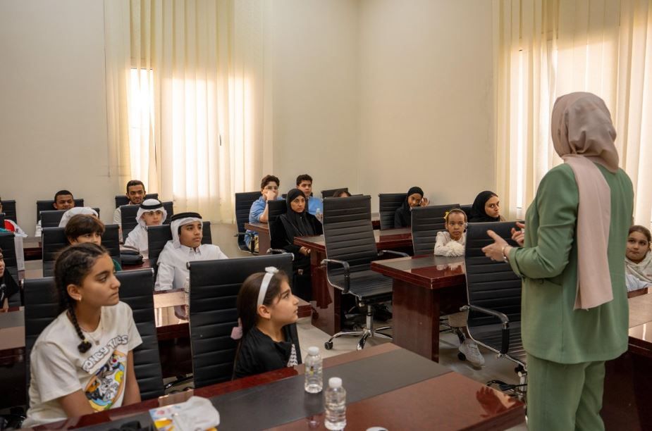 اختتام ورشة الإعلامي الصغير في المركز الإعلامي القطري