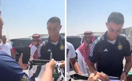 كريستيانو رونالدو يسخر من مشجع سعودي : "والله أنت تكذب!