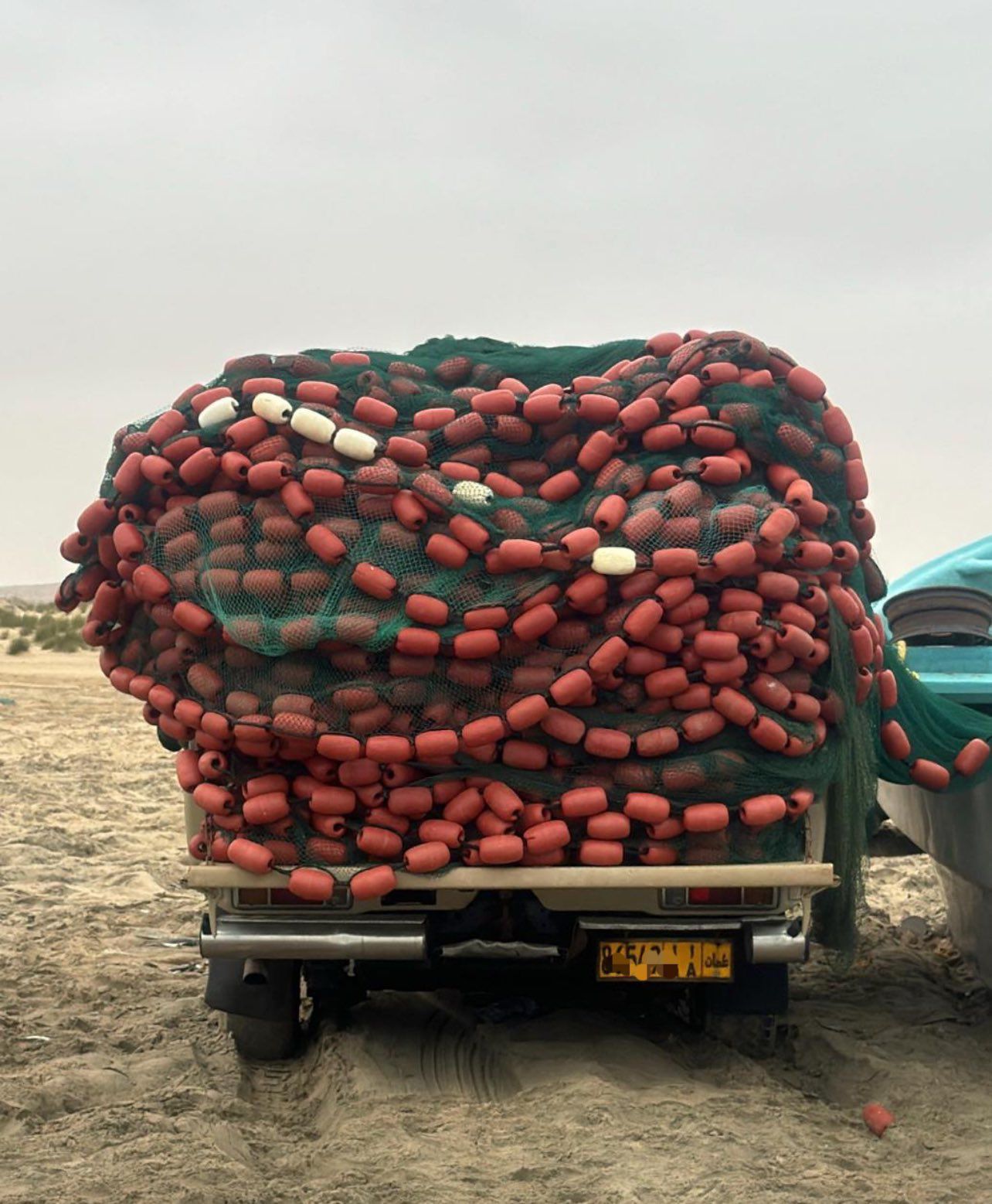 ضبط شباك تحويط غير مرخصة من 15 قارب صيد