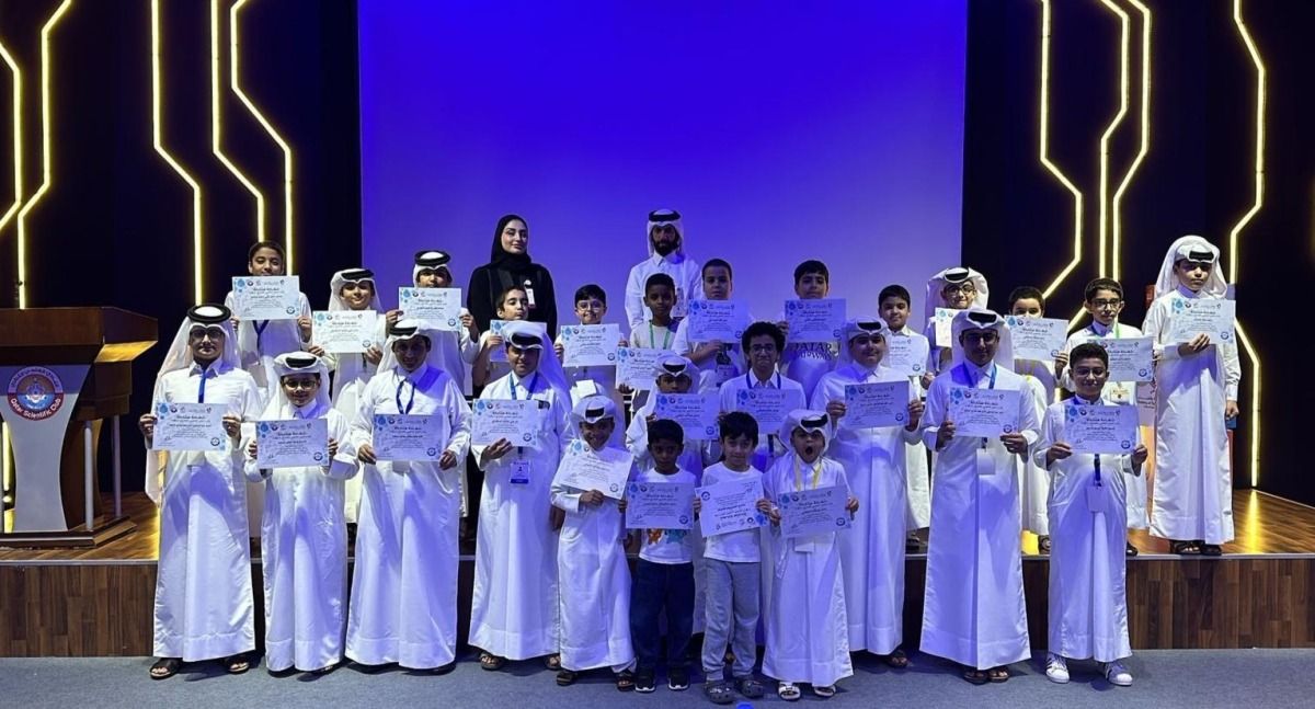 النادي العلمي القطري يختتم معسكره الصيفي