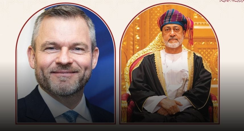 جلالة السُّلطان يهني رئيس سلوفاكيا