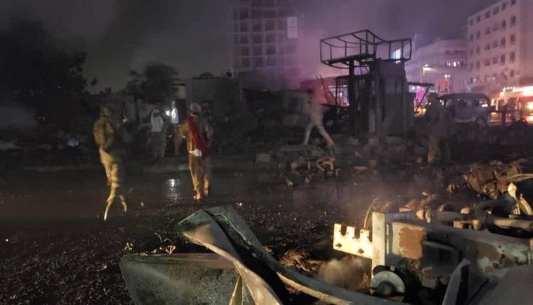 الشركة اليمنية للغاز: لم نمنح ترخيصا للمحطة التي انفجرت بمديرية المنصورة في عدن