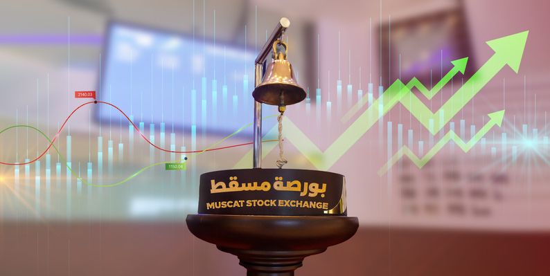 ارتفاع مؤشر بورصة مسقط بنسبة 0.13 بالمائة