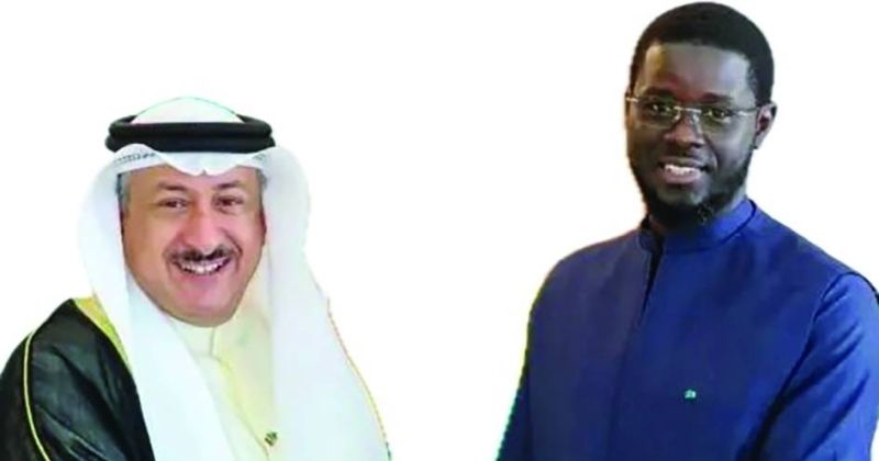 رئيس السنغال مودّعاً السفير عادل الأمير