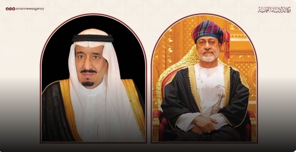 جلالة السلطان المعظم يعزي خادم الحرمين الشريفين