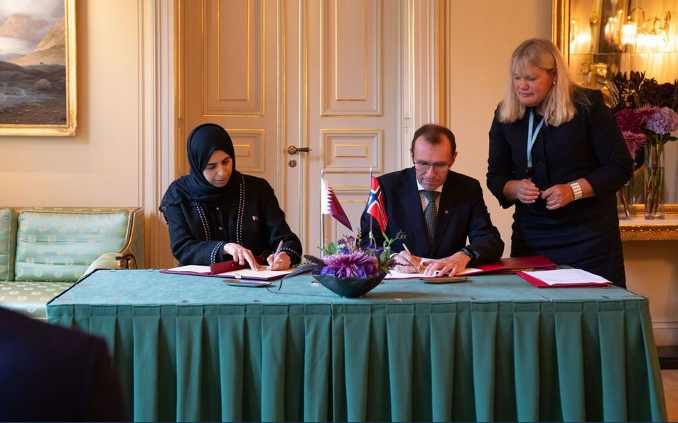 على هامش زيارة سمو الأمير.. قطر والنرويج توقعان على مذكرتي تفاهم وبنود إضافية لتجنب الازدواج الضريبي والتهرب المالي