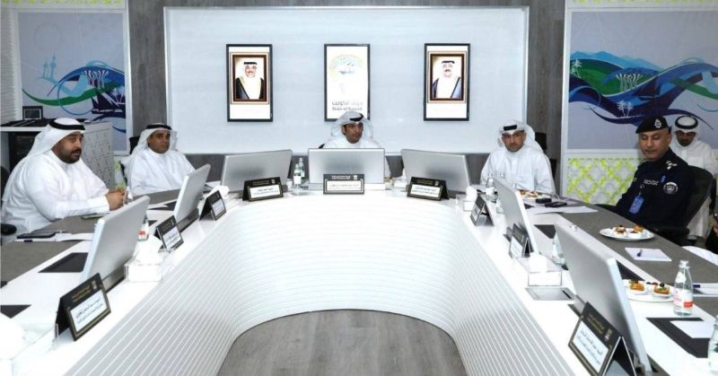 المطيري مترئسا الاجتماع