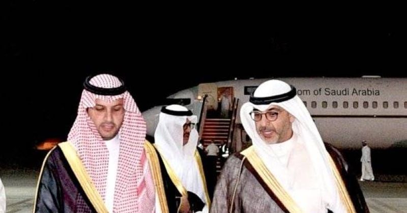 الأمير تركي بن محمد يصل إلى البلاد