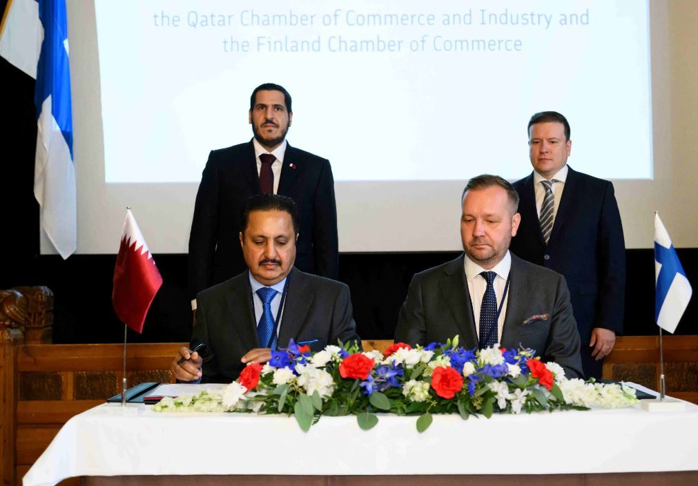 رئيس غرفة قطر: التبادل التجاري بين قطر وفنلندا بلغ 112 مليون دولار العام الماضي