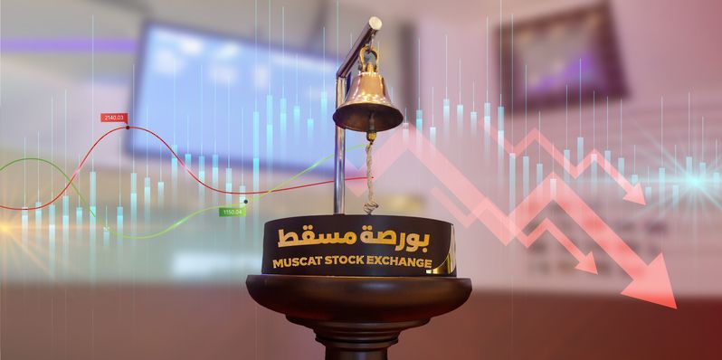 انخفاض مؤشر بورصة مسقط بنسبة 0.42 بالمائة