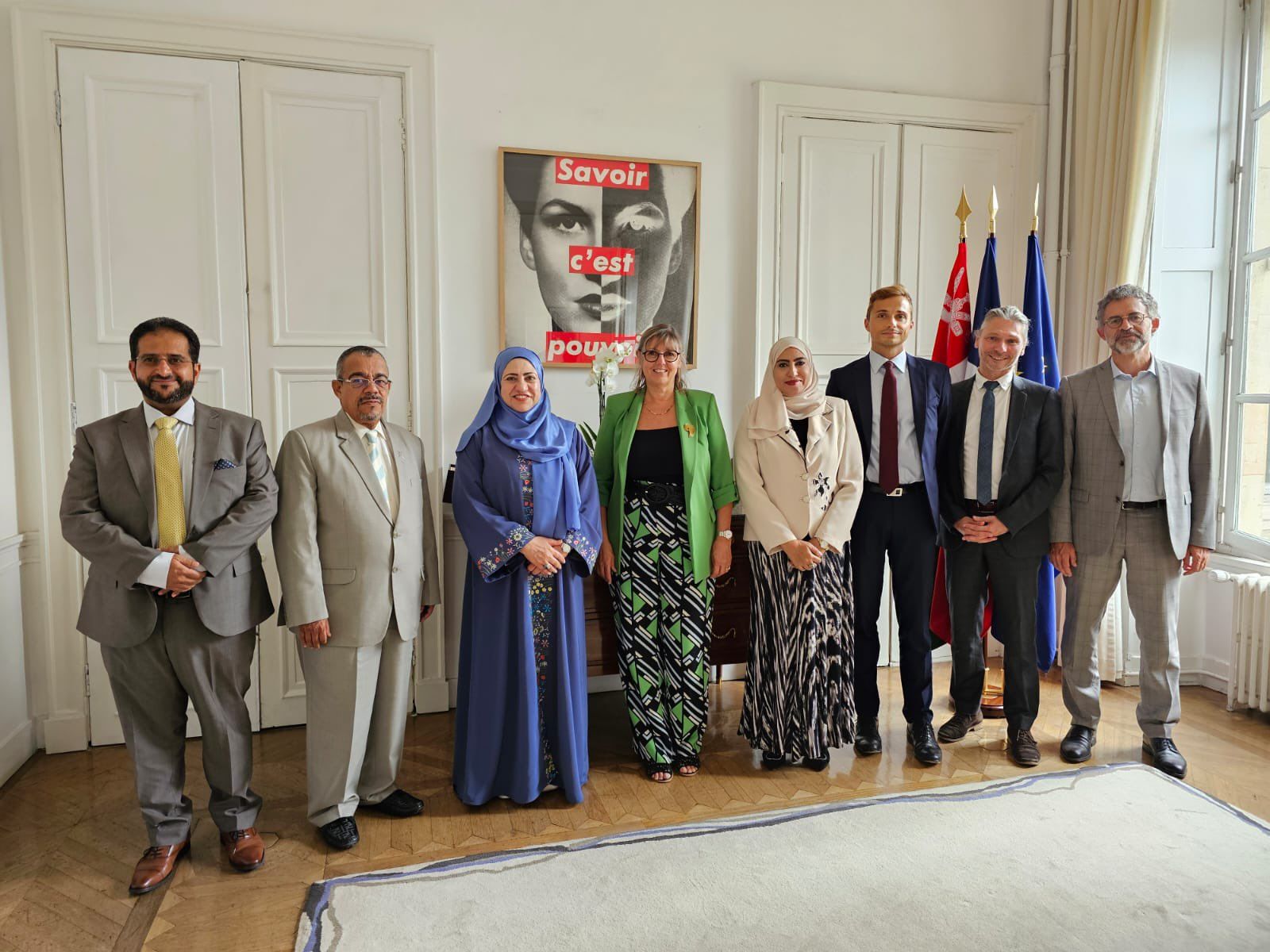 وزيرة التعليم تلتقي نظيرتها الفرنسية لبحث تبادل الخبرات بين البلدين