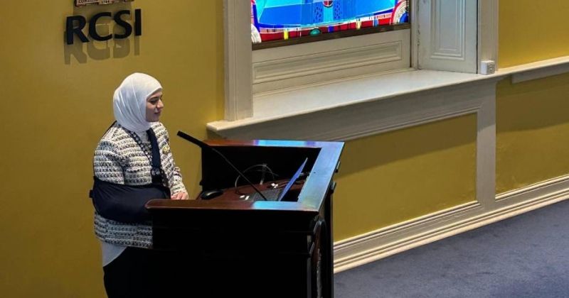 ترشيح الكويتية خديجة غضنفري لِعضوية مجموعة التدريب الجراحي الأيرلندية «ISTG»