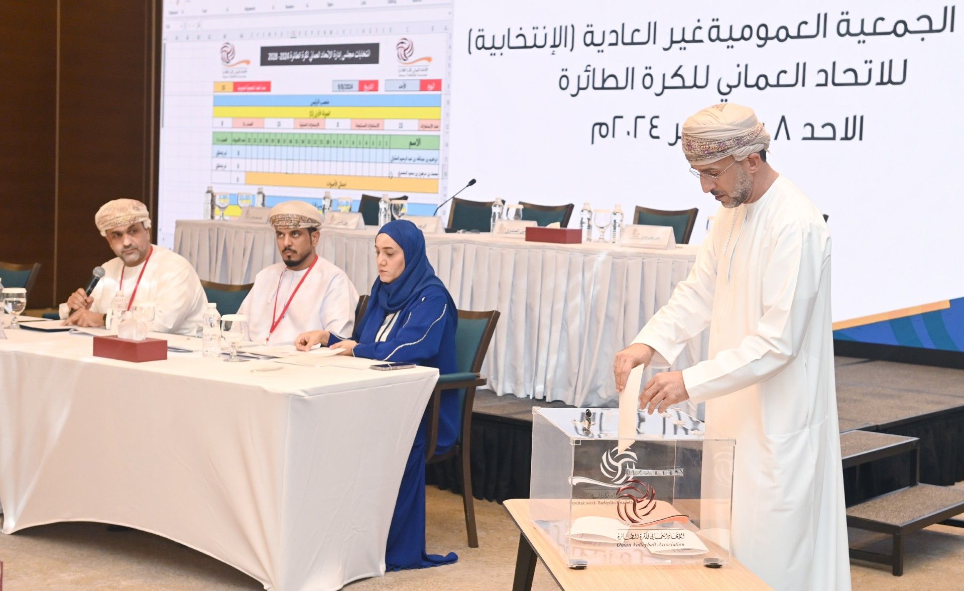 انتخاب مجلس إدارة الاتحاد العُماني لكرة الطائرة للدورة المُقبلة