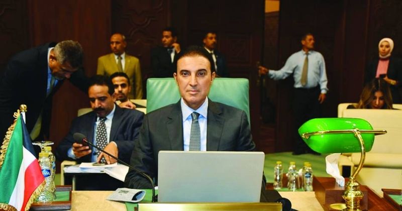 السفير طلال المطيري مترئساً وفد الكويت في الاجتماع