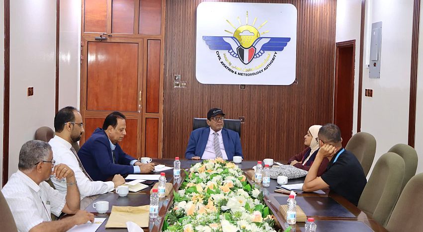 هيئة الطيران تبحث مع منظمة الغذاء العالمي بشأن الإنذار المبكر والحد من الكوارث