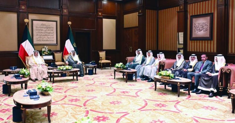 الأمير استقبل رئيس «المجلس الأعلى للقضاء» والمستشارين الرقدان والرفاعي والعثمان