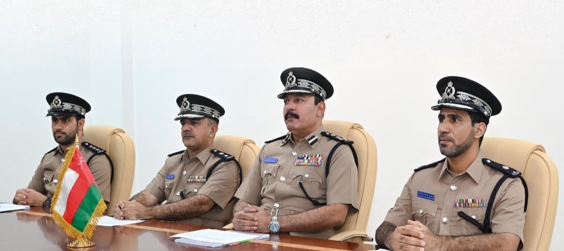 شرطة عمان السلطانية تشارك في الاجتماع الأربعين بدول مجلس الخليج