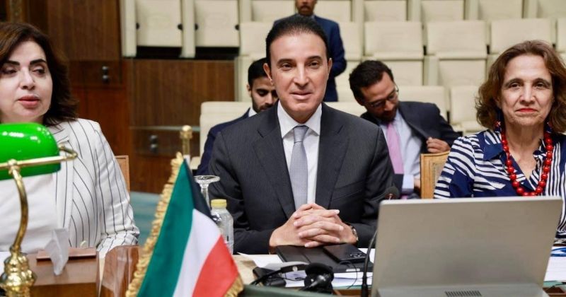 مندوب دولة الكويت لدى جامعة الدول العربية السفير طلال المطيري