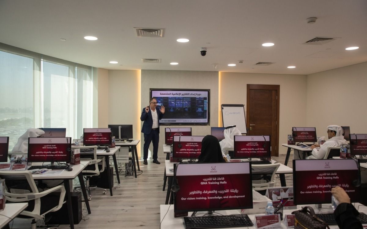 وكالة الأنباء القطرية تطلق دورة تدريبية حول "إعداد التقارير الإعلامية المتخصصة"