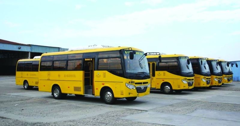 1416 باصاً لنقل الطلبة