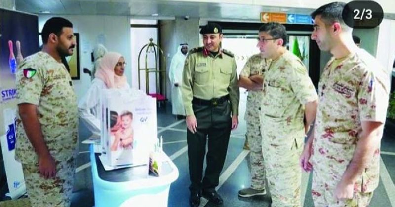 تدشين حملة «اعرف أكثر عن الأكزيما» بمستشفى جابر للقوات المسلحة