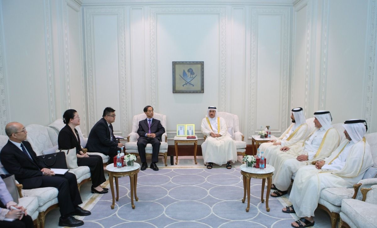 مجموعة الصداقة البرلمانية القطرية الصينية تجتمع مع مسؤول بالحزب الشيوعي الصيني