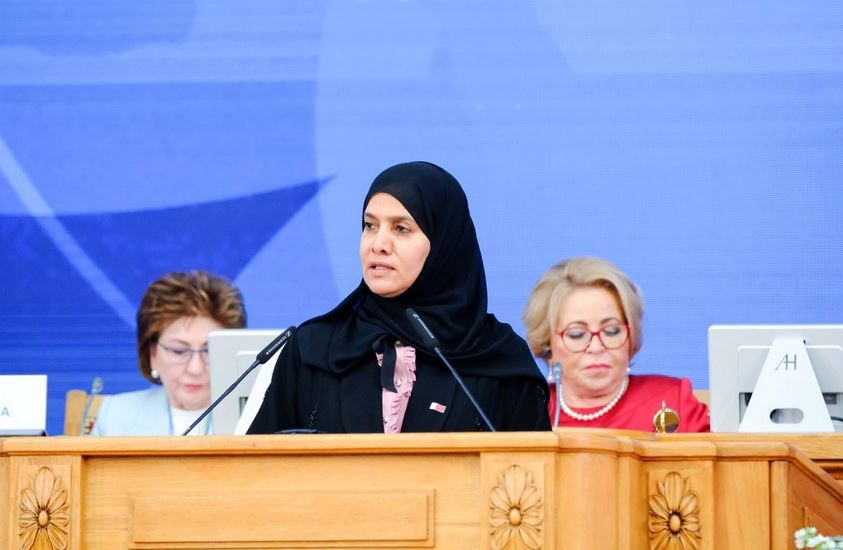  نائب رئيس مجلس الشورى تؤكد على دور التعليم في تمكين المرأة القطرية وتدعو لدعم المرأة الفلسطينية