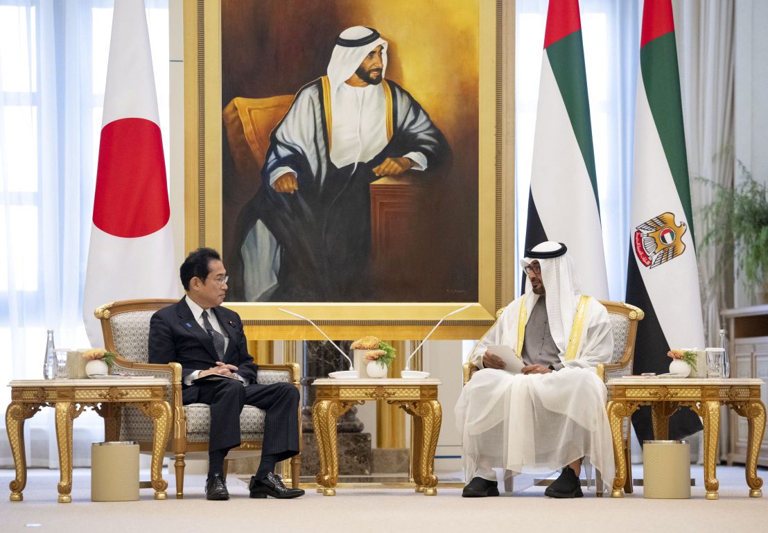 رئيس الدولة: العلاقات الإماراتية - اليابانية ترتكز على تاريخ طويل من التعاون الاستراتيجي