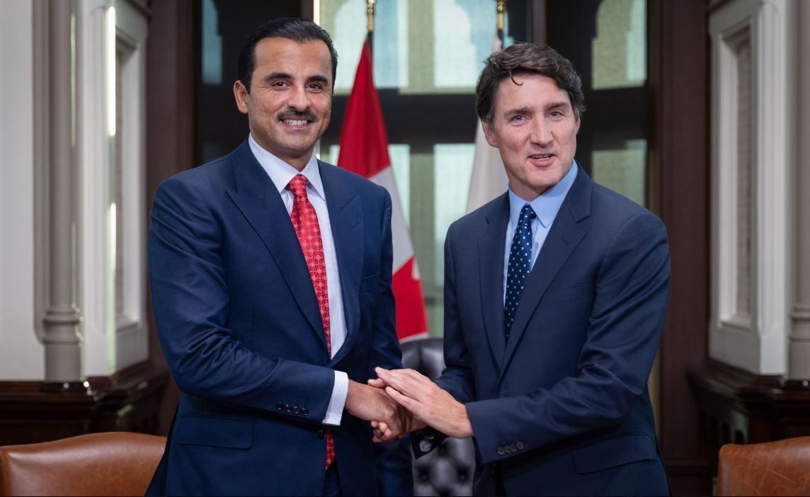 في ختام زيارة سمو الأمير المفدى: قطر وكندا تعززان علاقاتهما الثنائية في مجالات التعاون الإنمائي