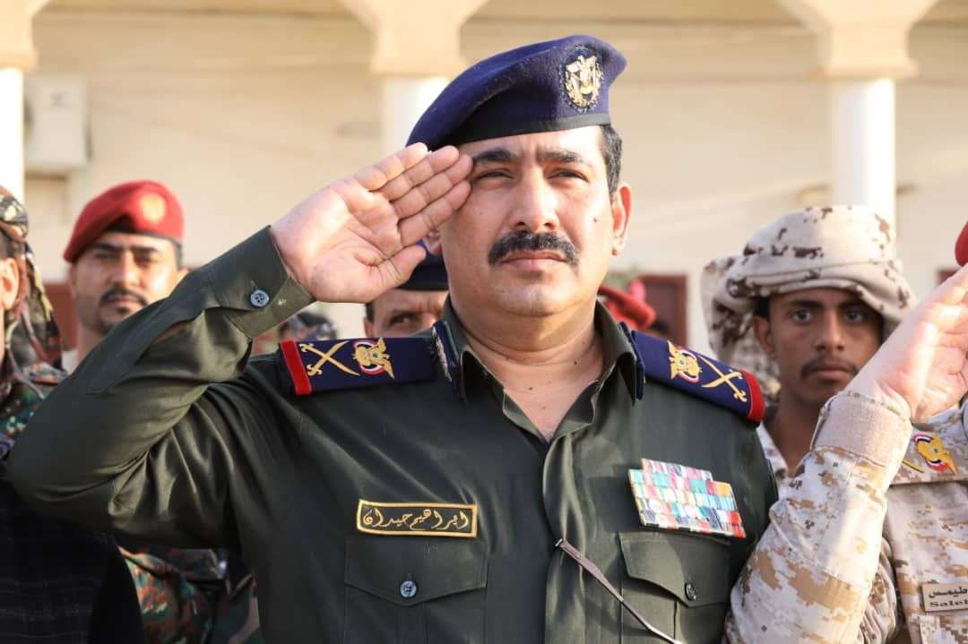وزير الداخلية اللواء حيدان: واحدية النضال بين ثوار سبتمبر وأكتوبر قدمت نموذجاً فريداً لعظمة الوحدة الوطنية للشعب اليمني