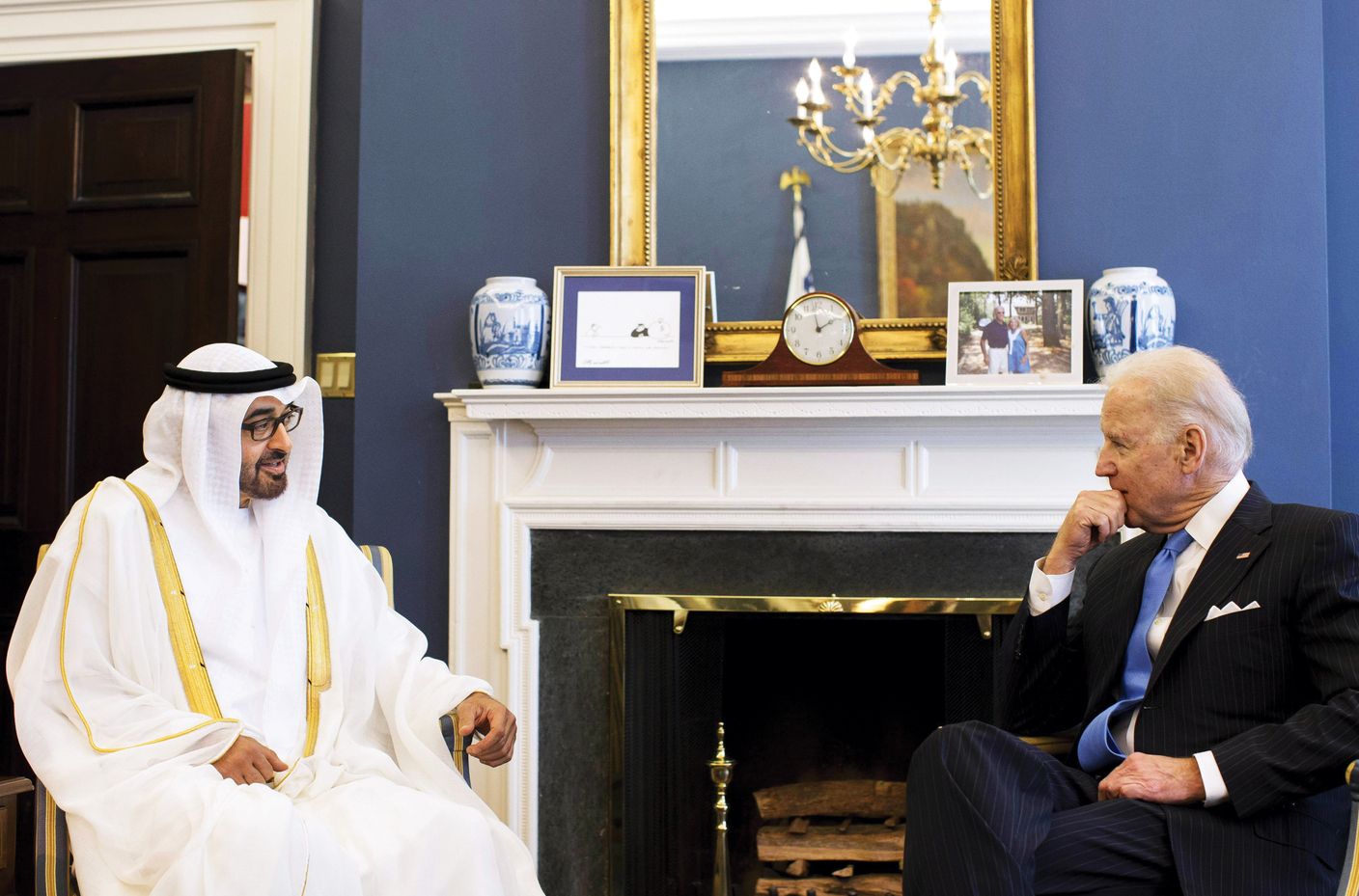 لقاء محمد بن زايد وبايدن يتناول الشراكة الاقتصادية ودعم أمن واستقرار المنطقة والعالم