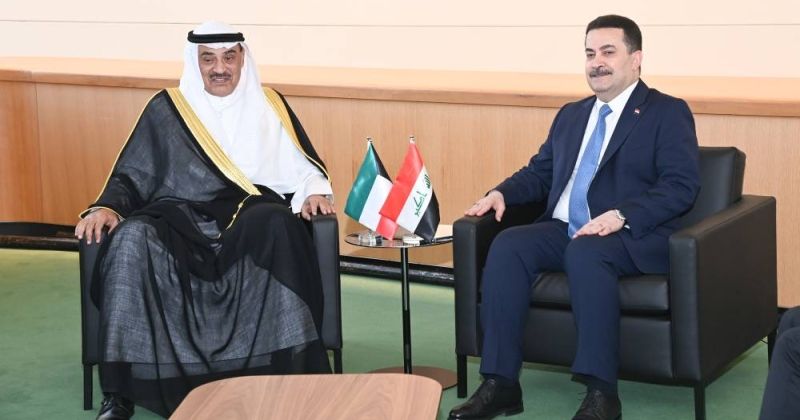 ممثل سمو الأمير يستعرض ورئيس مجلس الوزراء العراقي العلاقات الوطيدة بين البلدين