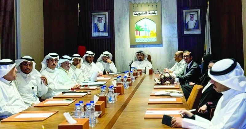 من اجتماع مسؤولي البلدية مع وفد البنك الدولي