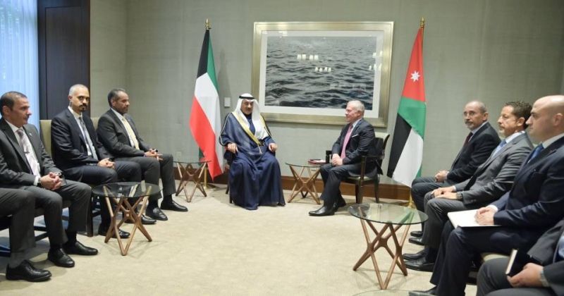 ممثل سمو الأمير يلتقي ملك الأردن على هامش الدورة الـ79 للجمعية العامة للأمم المتحدة