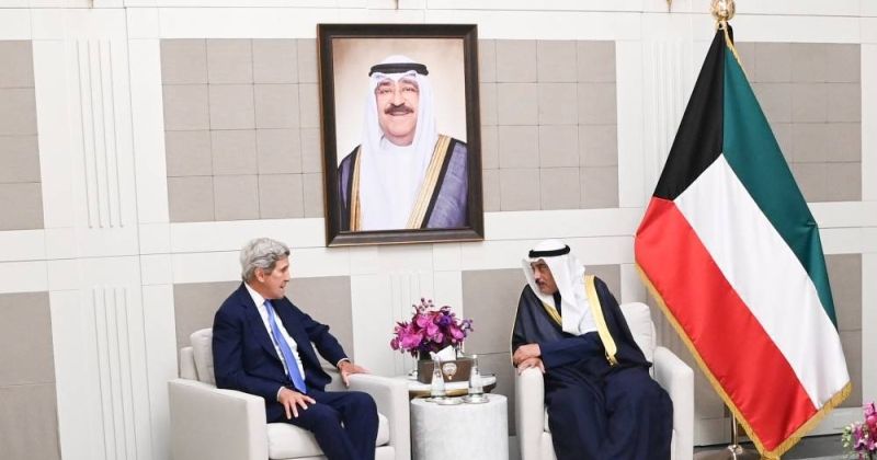 ممثل سمو الأمير يستقبل المبعوث الرئاسي الأميركي الخاص لشؤون تغيير المناخ