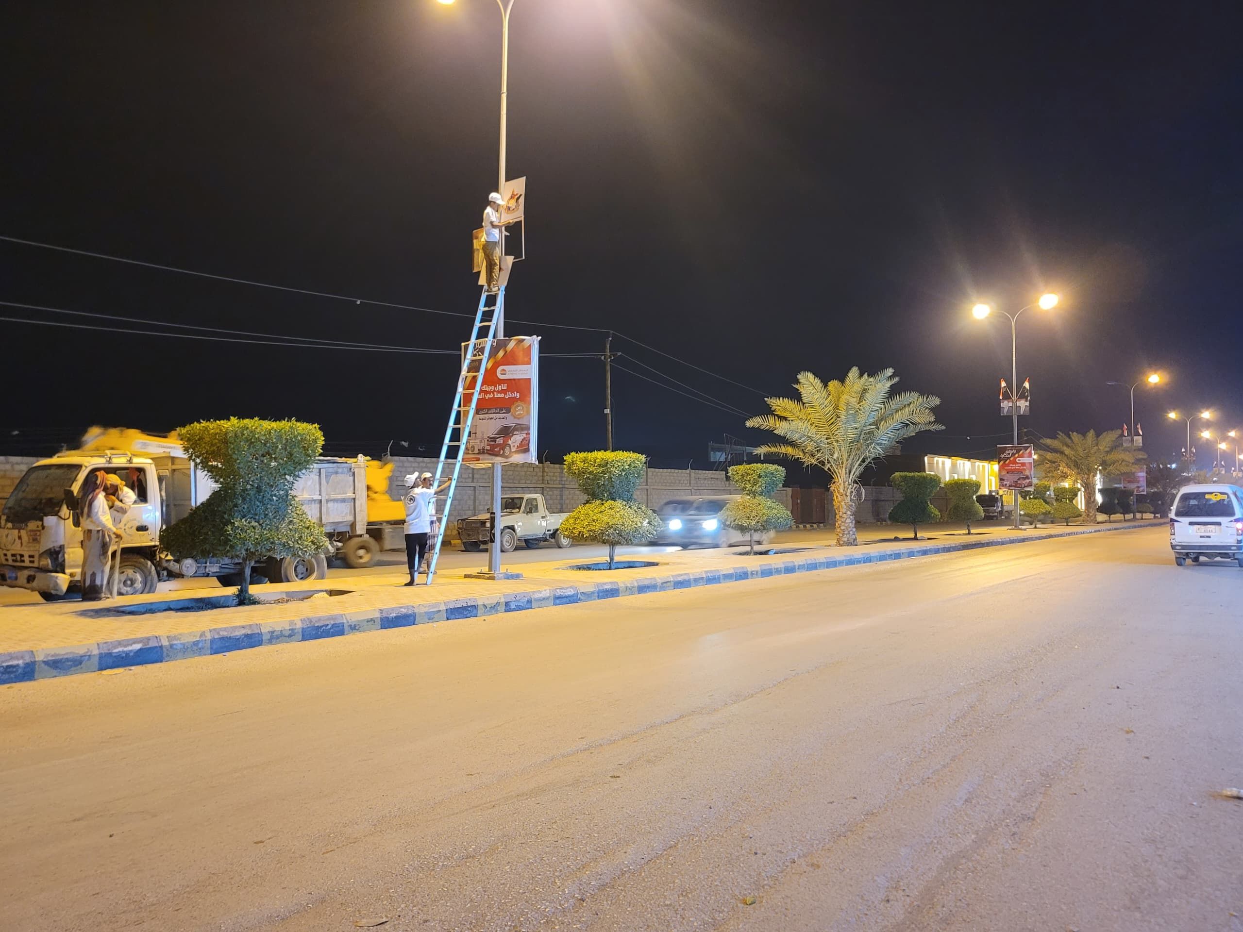 مأرب تستعد لذكرى ثورة 26 سبتمبر بتزيين الشوارع (تقرير مصور)