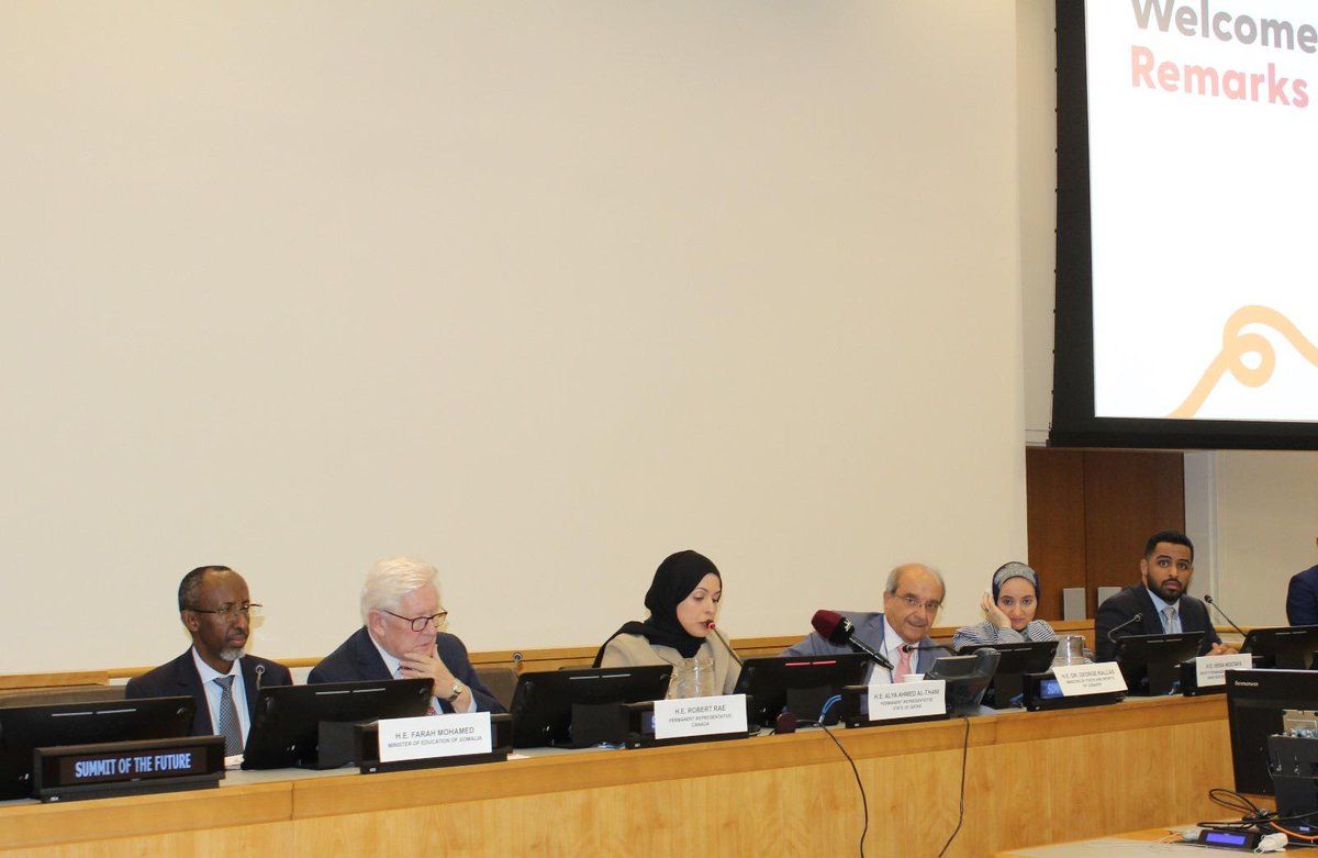  دولة قطر تنظم حدثا بعنوان "تمكين الشباب من خلال الشراكات العالمية" في نيويورك