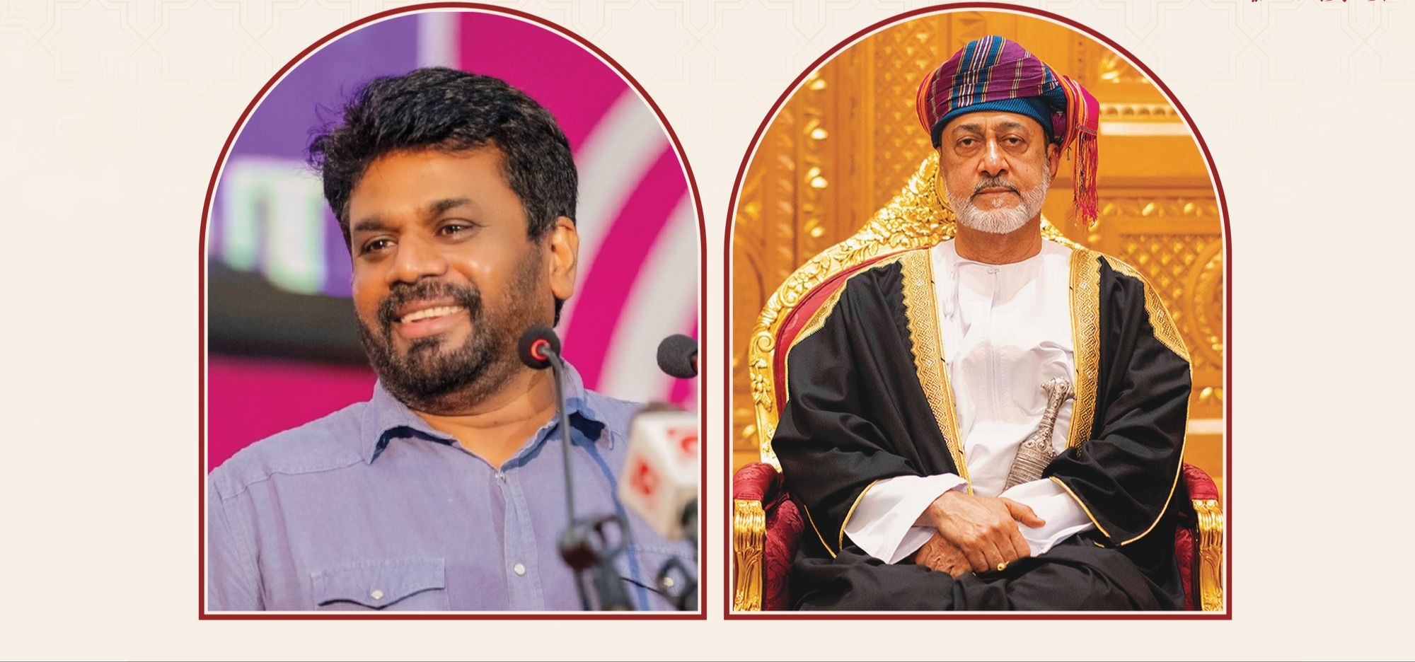 جلالة السلطان يبعث برقية تهنئة إلى الرئيس ديسانايكي